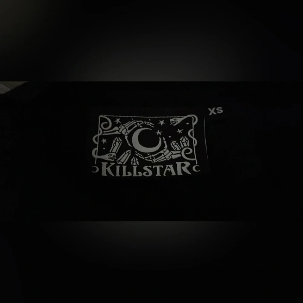 Killstar Black and White 'Love Hurts' Graphic Tee - Picture 2 of 3